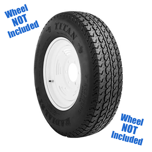 Titan Dico Radial St II C Ply Trailer Tire Size st205 75R14 eBay