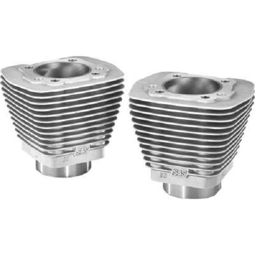 S&S Cycle Evolution Style Aluminum Cylinders - 3-1/2in. Bore - Natural Motorcycle Street - 91-7210