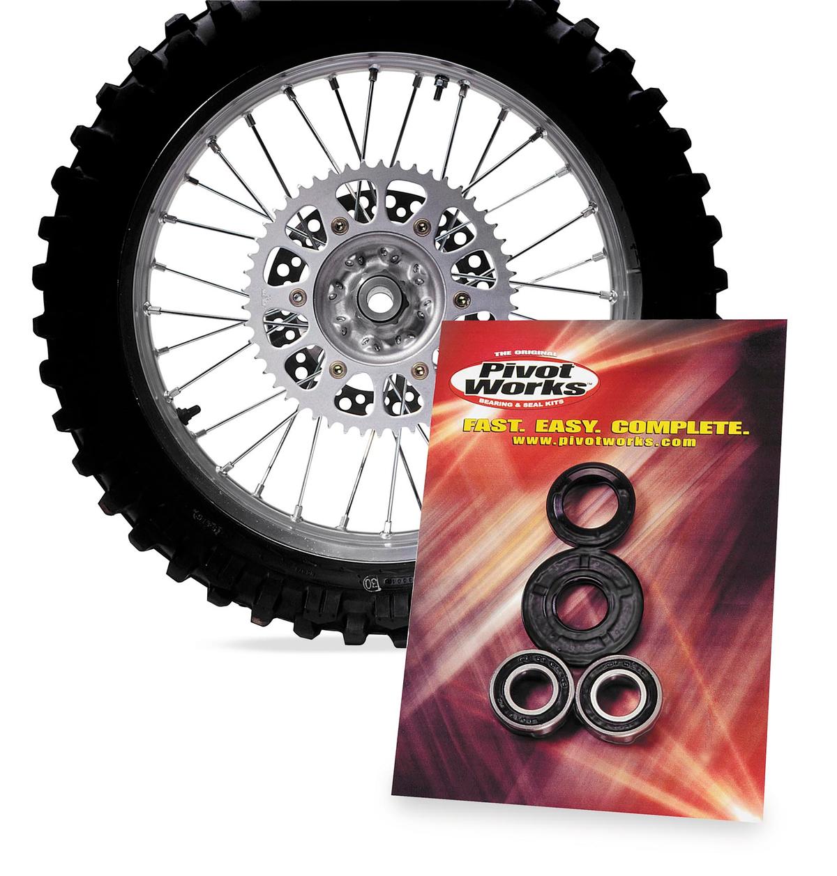 Pivot Works Rear Wheel Bearing And Seal Kit Sb Motorcycle Street - PWRWS-Y39-000