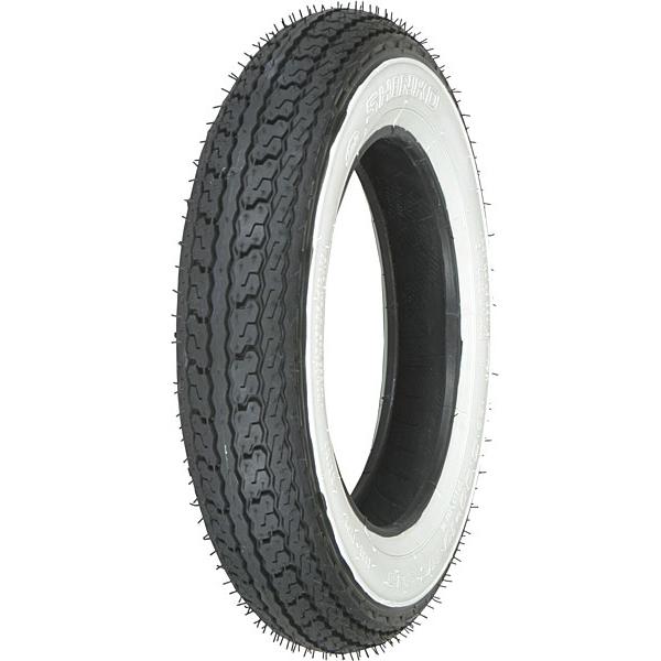 Shinko SR550 4.00-8 4 Ply Whitewall Scooter - Moped Tire