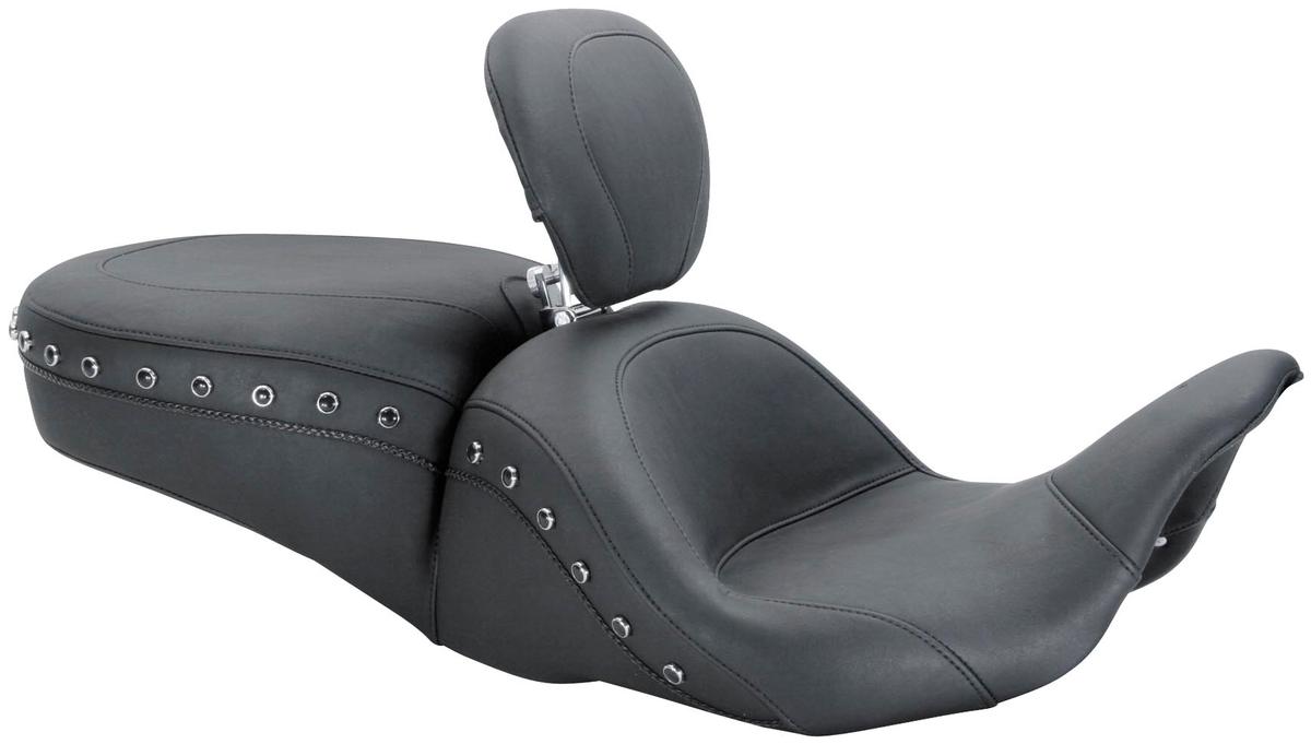 Motorcycle clearance seat studs