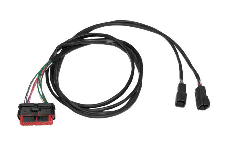 Namz Plug-N-Play Rear Speaker Harness For Tour-Pak Motorcycle Street - NHD-70160-11