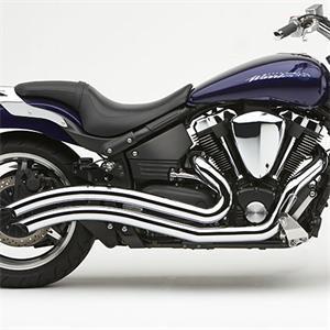 Cobra Speedster Swept Exhaust Chrome Color Chrome 2225