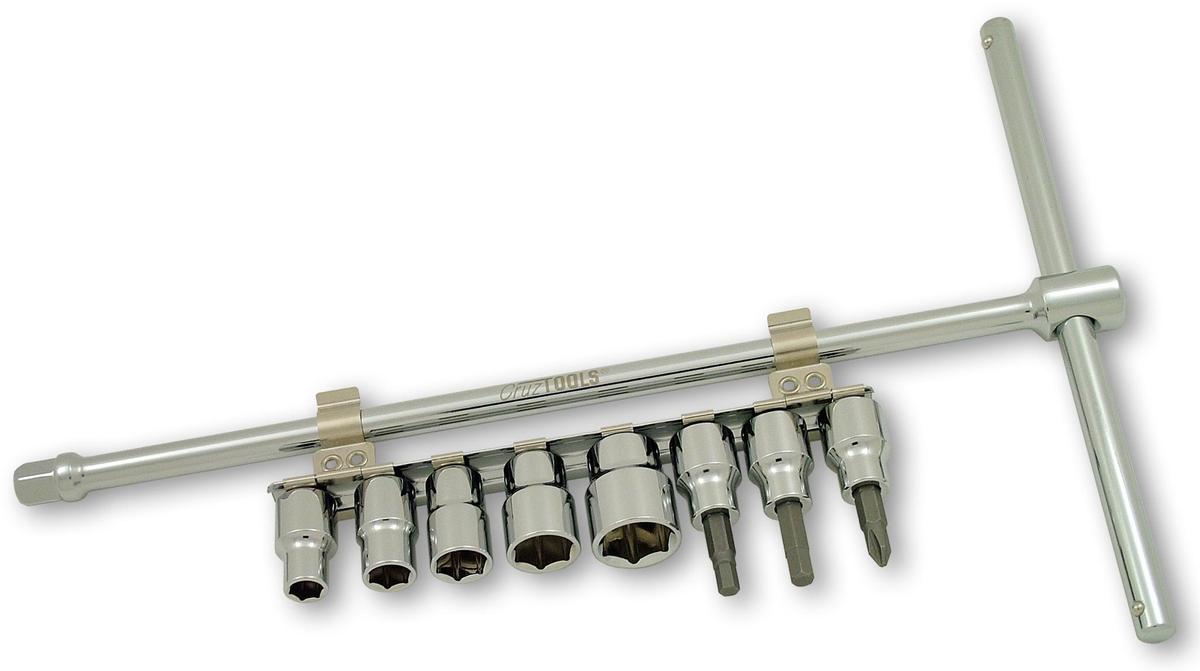 CruzTOOLS Powerdrive T-Driver Socket Set - TSDS38