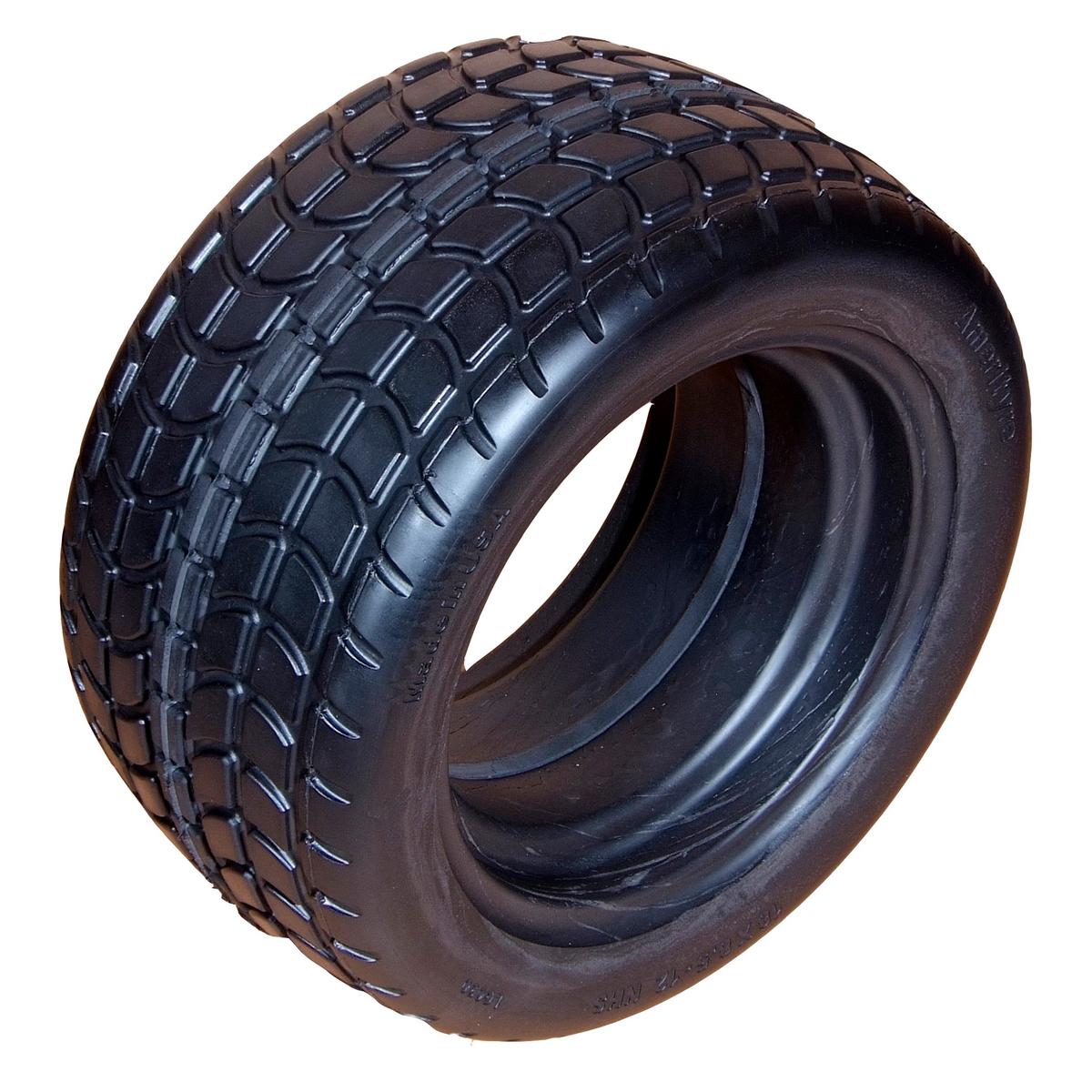 Golf Tire Cart Turf Solid Flat Amerityre Tread Traction Midwest Load.