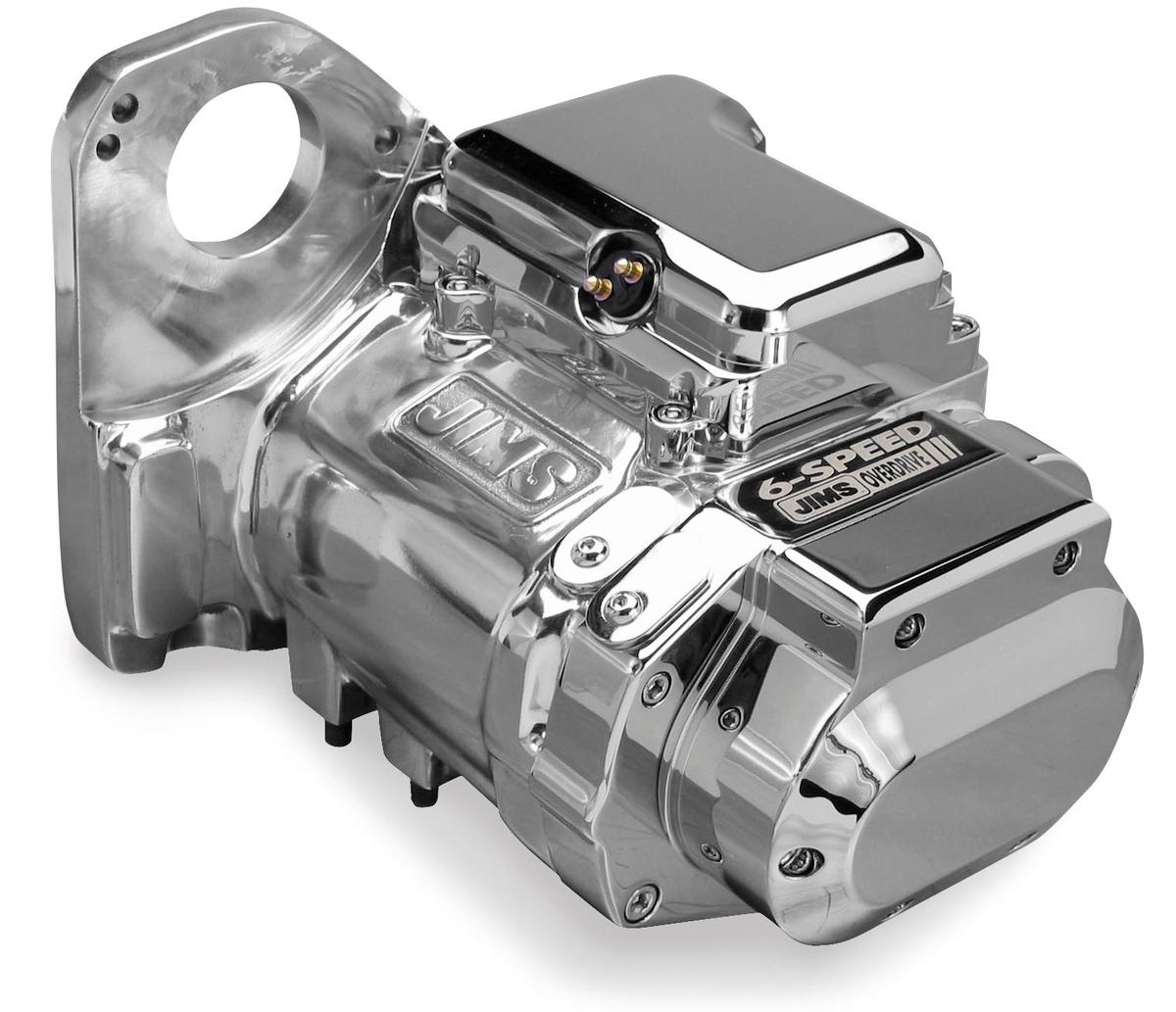 JIMS 5-Speed Precision-Cut Transmission (2.94 1st Ratio) - Polished Motorcycle Street - 8004