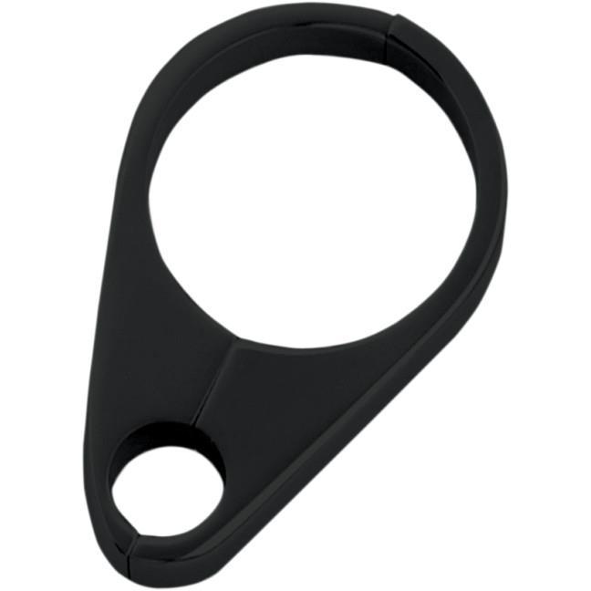 Wild 1 Billet Clutch Cable Guide With 1 1/4in. Clamp - Black Motorcycle Street - WO830B