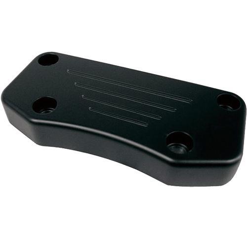 Wild 1 Ball Milled Billet Top Clamp With Exposed Mounting Bolts - B Motorcycle Street - WO506B
