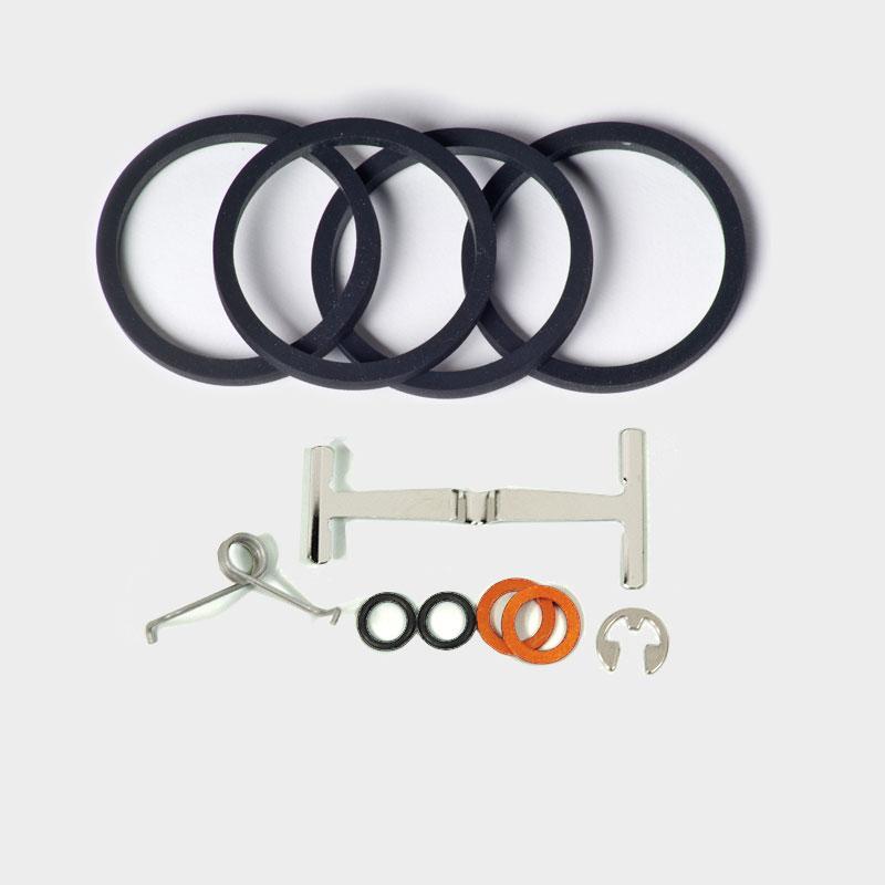 Hawg Halters Inc. 4-Piston Rebuild Kit For Hawg Halters 100 Series Caliper Motorcycle Street - HHI-101-002