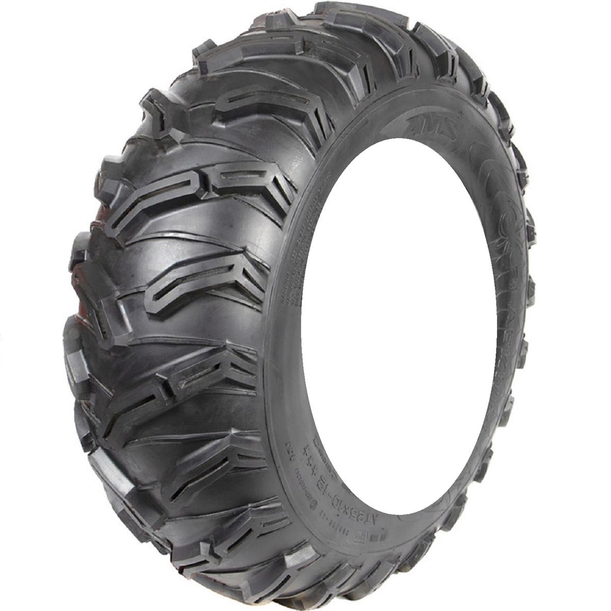 AMS Black Widow 25 10.00 12 Rear 6 Ply ATV UTV Tire
