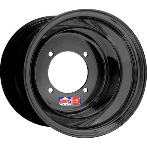 Douglas Wheel DWT Red Label 12X10 Black 5+5 4/136 ATV - UTV Wheel