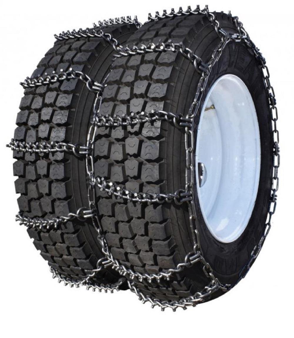 Nordic 8mm Studded Alloy Dual 10.00-22 Truck Tire Chains