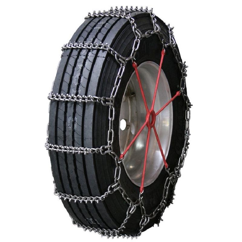 Nordic 8mm Studded Alloy Single 315/80-22.5 Truck Tire Chains
