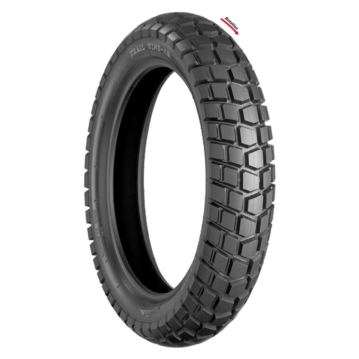 Bridgestone Tw42 Trail Wing 120/90-17 Rear Motorcycle All Terrain - Dual Sport Tire