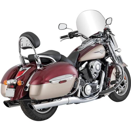 Vance & Hines Twin Slash Round Slip-On Motorcycle Street - 18371