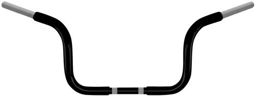 Wild 1 1 1/4in. Chubby Handlebar - Bagger Bar - Black Motorcycle Street - WO575B