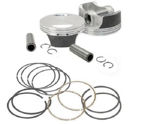 S&S Cycle Forged Piston Kit For 106CI. Cylinder Kit - Standard Bore 3.927in. - .010in. Oversized Motorcycle Street - 106-4416