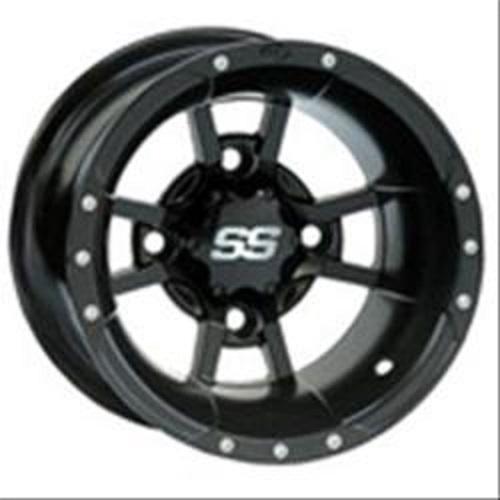 ITP Ss112 9X8 Rear Matte Black 3+5 4/115 ATV - UTV Wheel