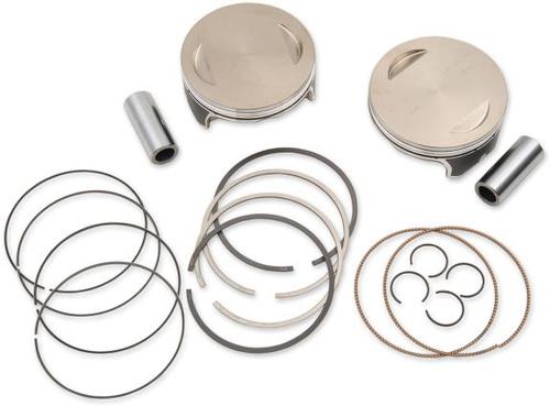 S&S Cycle Forged Piston Kit For 111/117/124ci. Motor - Stnd Bore 4.125in. - .020in. Over Motorcycle Street - 106-3964A