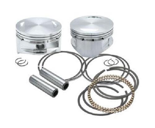 S&S Cycle Forged Piston Kit For 100CI./107CI. Motor - Std Bore 4in. Motorcycle Street - 92-1400