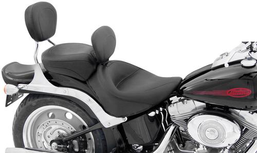 Mustang Vintage Wide Solo Seat With Removable Backrest Motorcycle Street - 79530