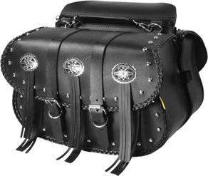 Willie & Max Warrior Saddlebags Motorcycle Street - 58320-00