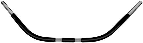 Wild 1 1 1/4in. Chubby Handlebar - Springer Beach Bar - Black Motorcycle Street - WO551B