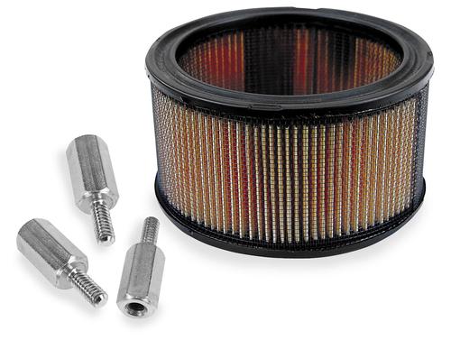 S&S Cycle High-Flow Air Filter And Adapter Kit Motorcycle Street - 17-0045