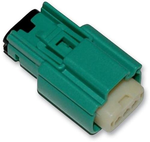 Namz Molex MX 150 Female Connector - 3-Pin - Green Motorcycle Street - NM-33471-0304