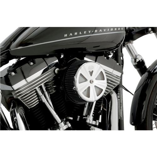Vance & Hines Vo2 Air Filter Cover - Skullcap Crown - Chrome Motorcycle Street - 71017