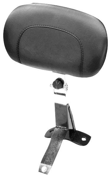 Mustang Vintage Driver Backrest - No Studs Motorcycle Street - 79557