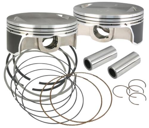 S&S Cycle Forged Piston Kit For 111/117/124ci. Motor - Standard Bore 4.125in. Motorcycle Street - 106-3491A