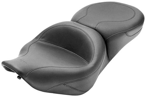 Mustang 1-Piece Ultra Touring Seat - Smooth Style - No Studs Motorcycle Street - 75464
