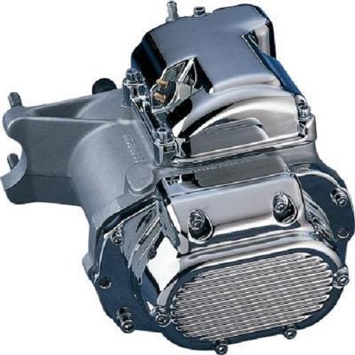 JIMS 5-Speed Transmission Assembly - Plain Aluminum Case - Standard Ratio Motorcycle Street - 8028DS