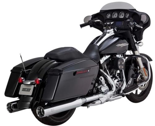 Vance & Hines Oversized 450 Titan Slip-Ons - Chrome Motorcycle Street - 16549