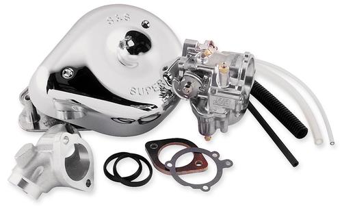S&S Cycle Super E Shorty Carburetor Kit W/ Manifold Motorcycle Street - 11-0404