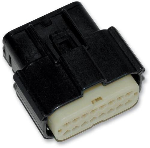 Namz Molex MX 150 Female Connector - 16-Pin - Black Motorcycle Street - NM-33472-1601