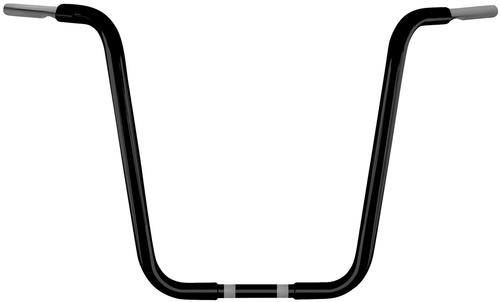 Wild 1 1 1/4in. Chubby Psycho Handlebar - 18in. Ape - Black Motorcycle Street - WO570B