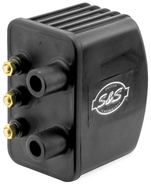 S&S Cycle Intelligent Spark Technology Ignition System Ignition Coil - High Output Single Fire Motorcycle Street - 55-1571
