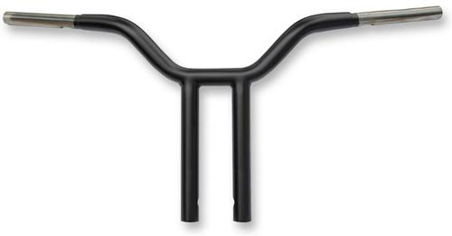 Wild 1 1 1/4in. Chubby Psycho Handlebar - Street Fighter Bar - Blac Motorcycle Street - WO558B