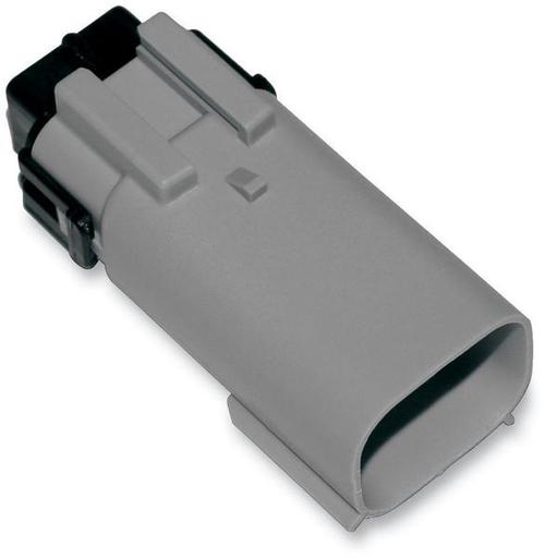 Namz Molex MX 150 Male Connector - 8-Pin - Gray Motorcycle Street - NM-33482-0802