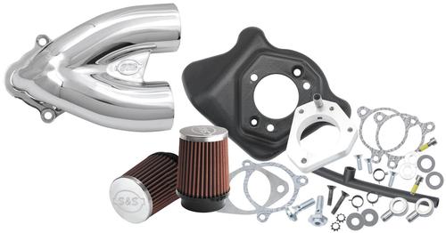 S&S Cycle Tuned Induction Kit - Chrome Motorcycle Street - 170-0084