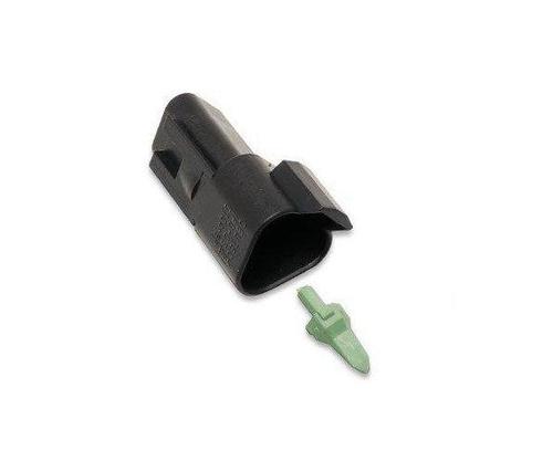 Namz Deutsch Receptacle - 3-Pin - Black Motorcycle Street - DR-3B