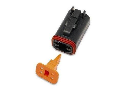 Namz Deutsch Plug - 4-socket - Black Motorcycle Street - DP-4B
