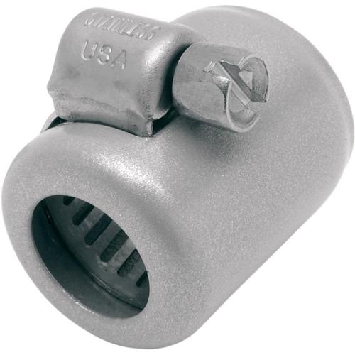 Namz Hose Clamp For 1/4in. And 5/16in. Fuel Line - Silver Motorcycle Street - NHC-S106