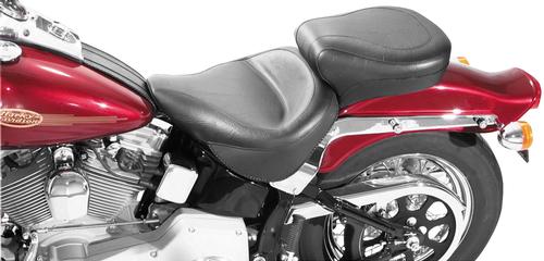 Mustang Wide Touring One-Piece Seat - Vintage Motorcycle Street - 76048