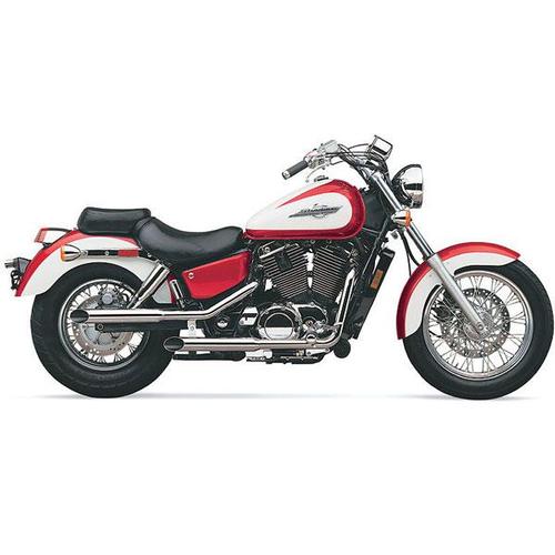 Cobra Boulevard Classic Staggered Slash Cut Exhaust System Motorcycle Street - 1374SC