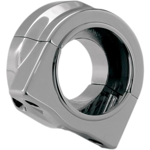 Hawg Halters, Inc. Single-cable Throttle Housing - Chrome Throttle Kits - HTHA-SC-C01