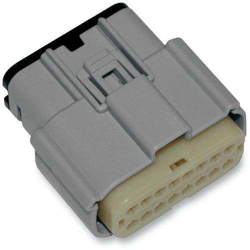 Namz Molex MX 150 Female Connector - 16-Pin - Gray Motorcycle Street - NM-33472-1602
