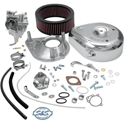 S&S Cycle Super G Shorty Carburetor Kit W/ Manifold Motorcycle Street - 11-0422